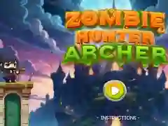 Spel Zombiejägare Bågskytt på nätet Spel Zombiejägare Bågskytt på nätet