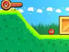 Spel Röd Boll Rullande på nätet
