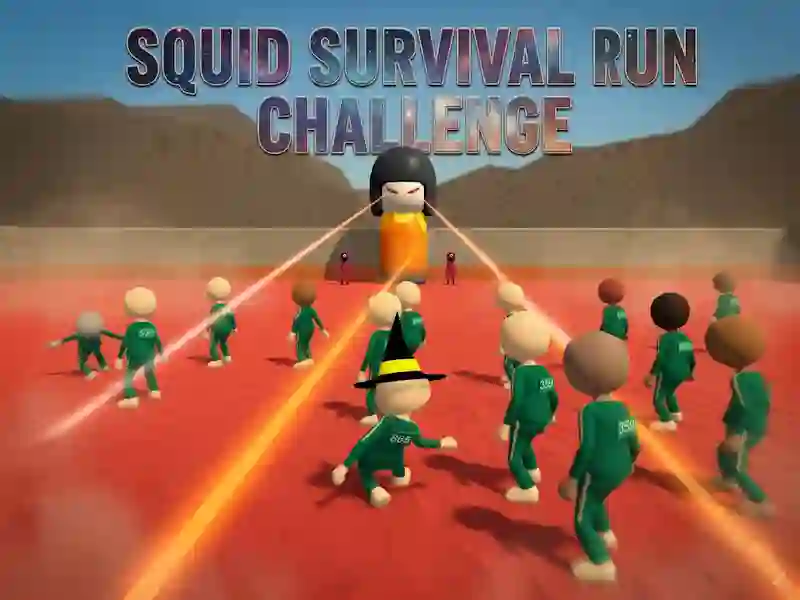 Spel Squid Survival Run Challenge på nätet
