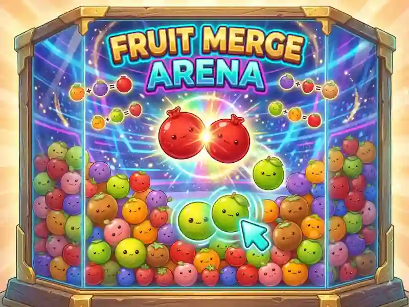 Spel Fruit Merge Arena på nätet