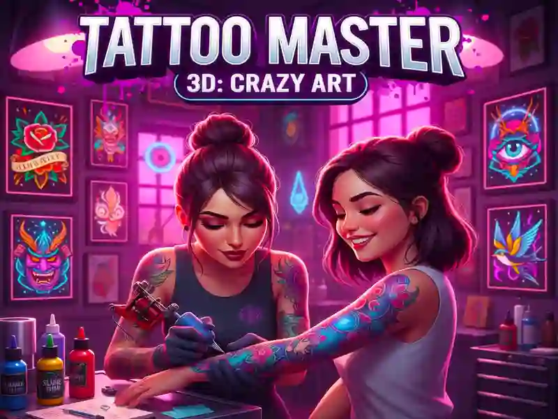 Spel Tattoo Master 3D: Crazy Art på nätet