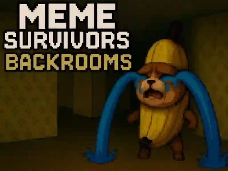 Spel Meme Survivors: Backrooms på nätet