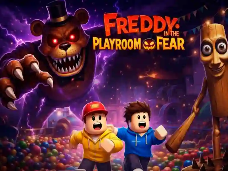 Spel Freddy på Playroom of Fear på nätet