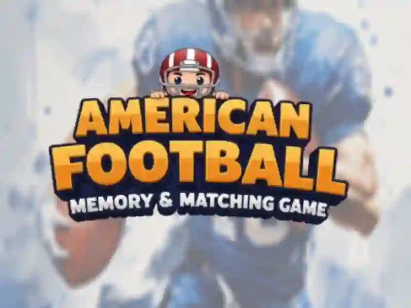 Spel American Football Memory & Matching Game på nätet