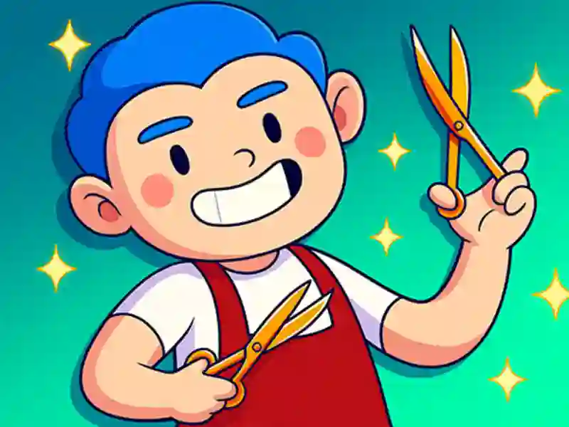 Spel Tomt barberare på nätet