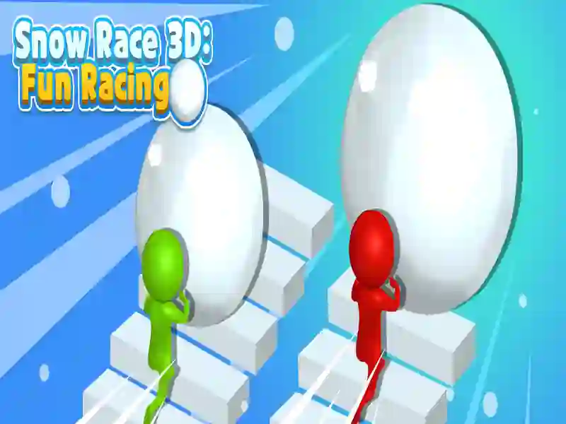 Spel Snow Race 3D Fun Racing på nätet