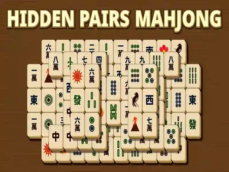 Spel Dolda par mahjong på nätet