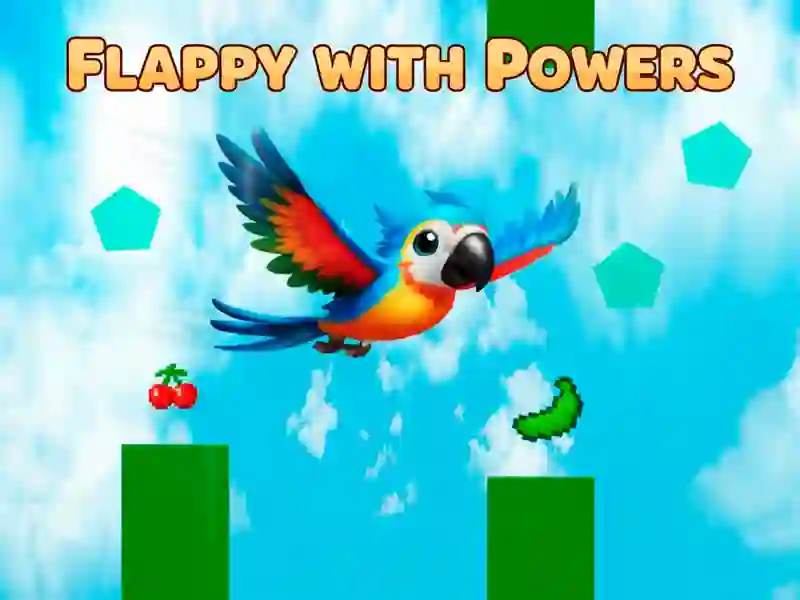 Spel Flappy med krafter på nätet