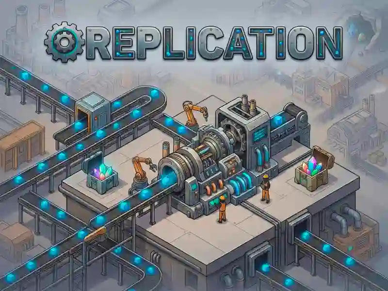 Spel Oreplication på nätet