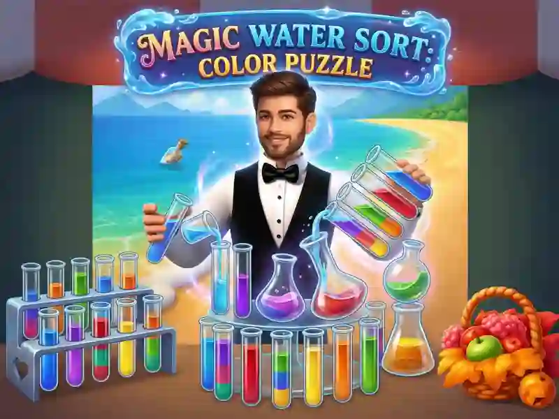 Spel Magic Water Sort: Color Puzzle på nätet