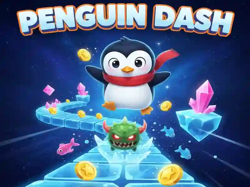Spel Penguin Dash på nätet