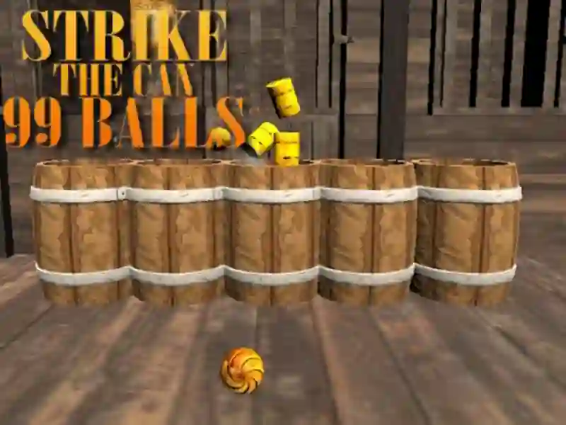 Spel Strike The Can Game på nätet