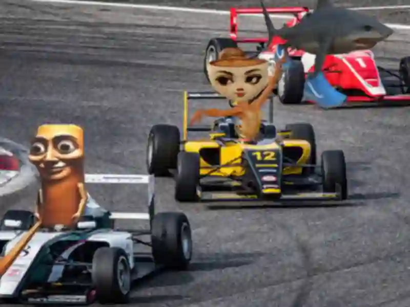 Spel Brainrot Tung Tung Racing på nätet