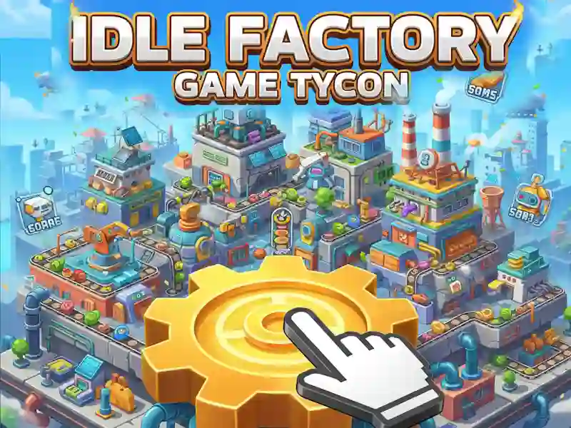 Spel Idle Factory Game Tycoon på nätet