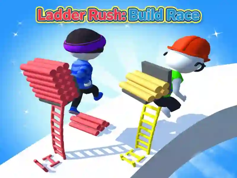Spel Ladder Rush: Build Race på nätet