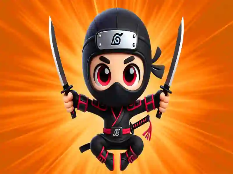 Spel Ninja streck på nätet