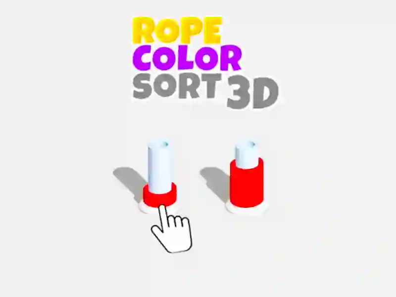 Spel Repfärg sortering 3D på nätet Spel Repfärg sortering 3D på nätet