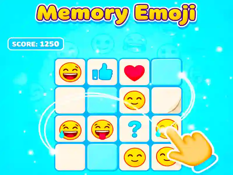 Spel Minnesemoji på nätet