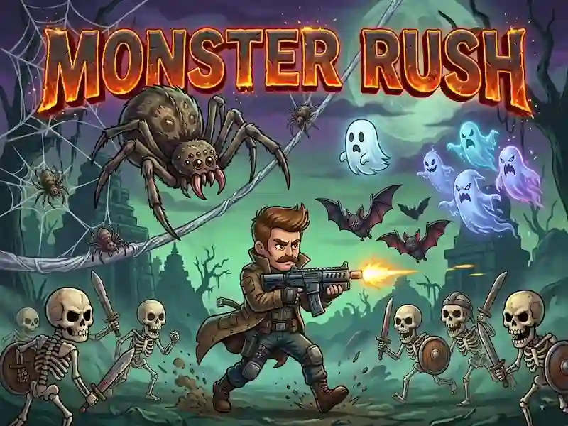 Spel Monster Man Rush på nätet