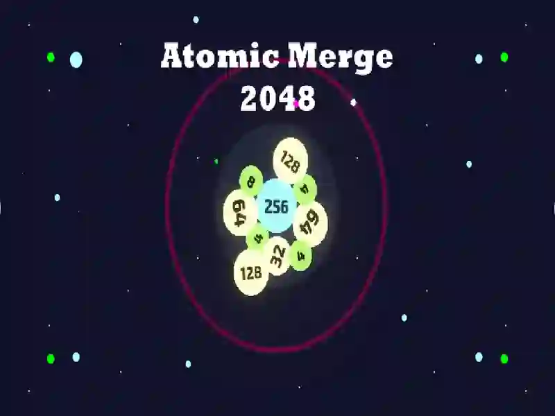 Spel Atomisk sammanslagning 2048 på nätet