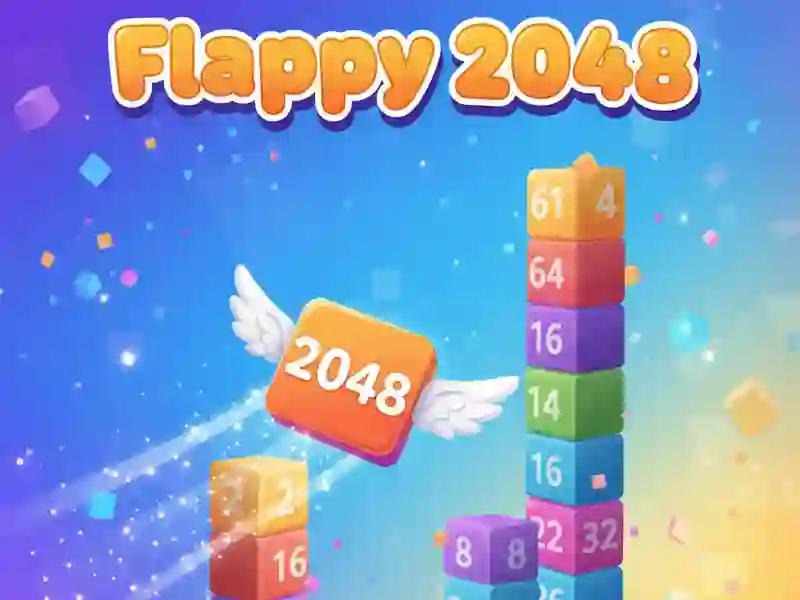 Spel 2048 Flappy på nätet