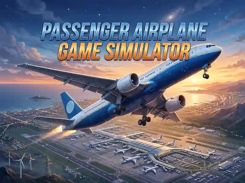 Spel Passenger Airplane Game Simulator på nätet