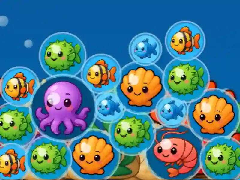 Spel Secret Reef Slå samman på nätet