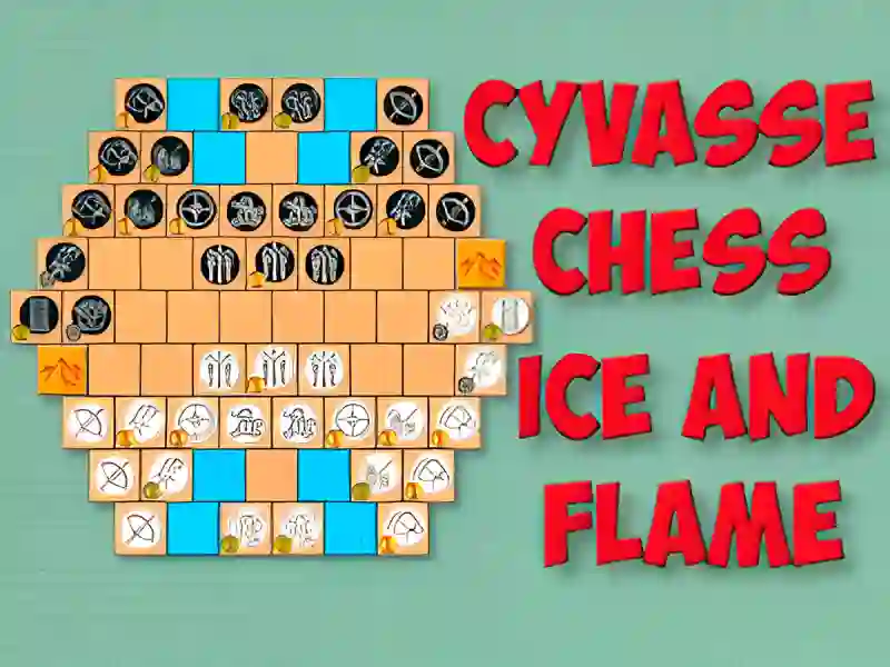 Spel Cyvasse Chess Ice and Flame på nätet