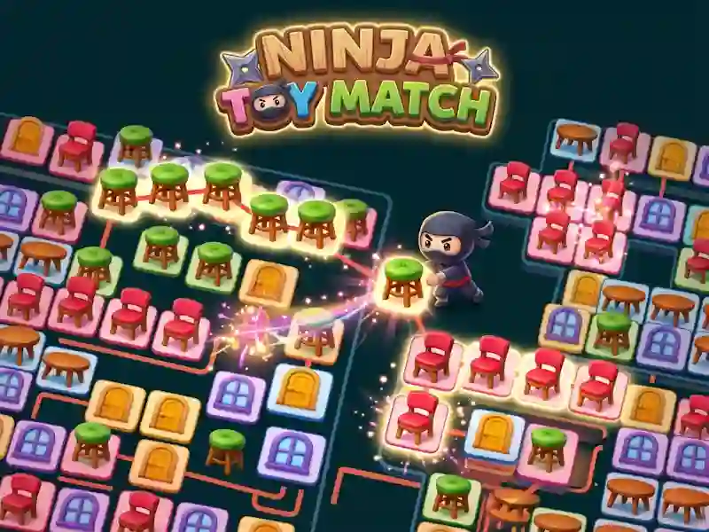 Spel Ninja Toy Match på nätet