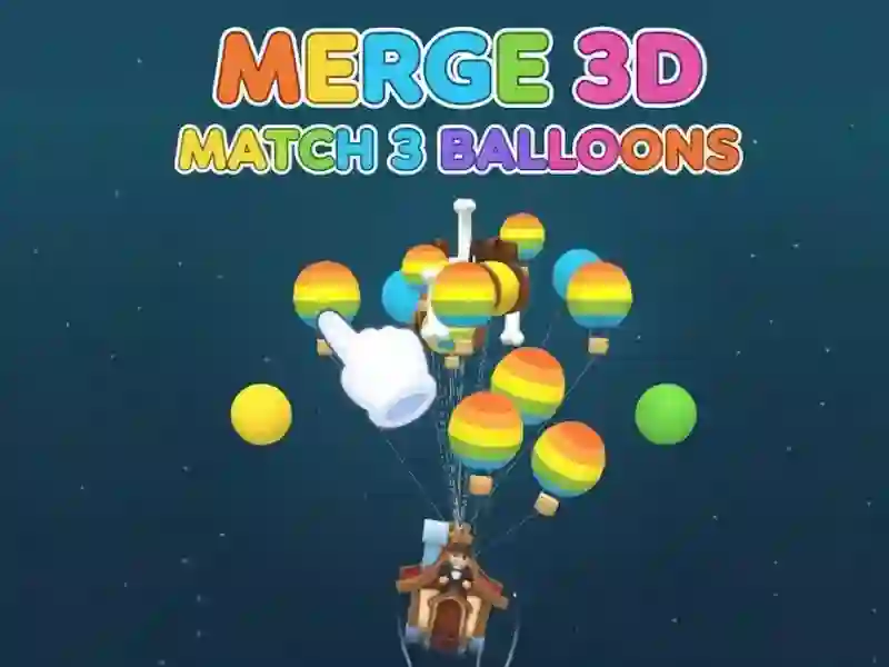 Spel Slå samman 3d Match 3-ballonger på nätet Spel Slå samman 3d Match 3-ballonger på nätet
