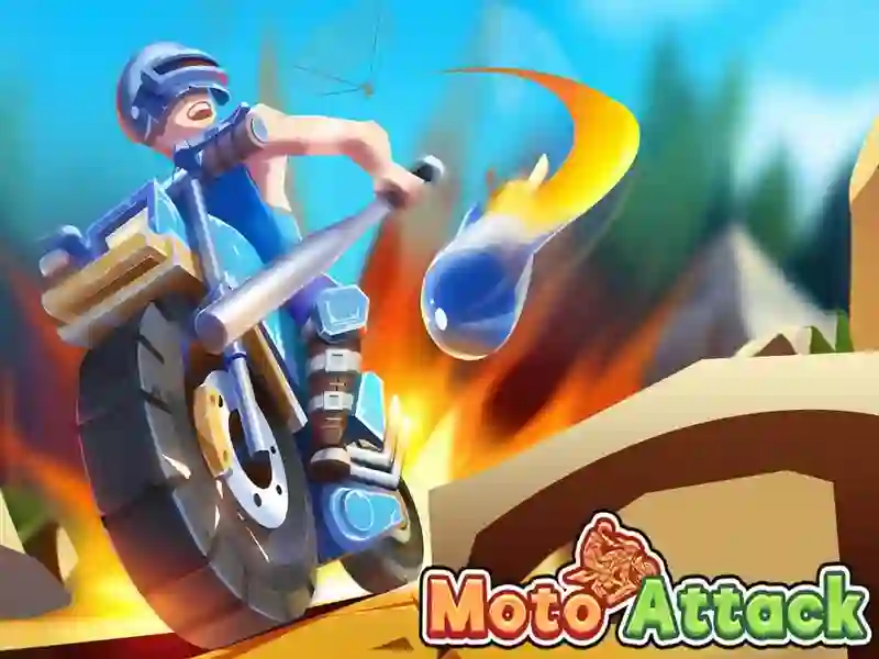 Spel Moto Attack på nätet