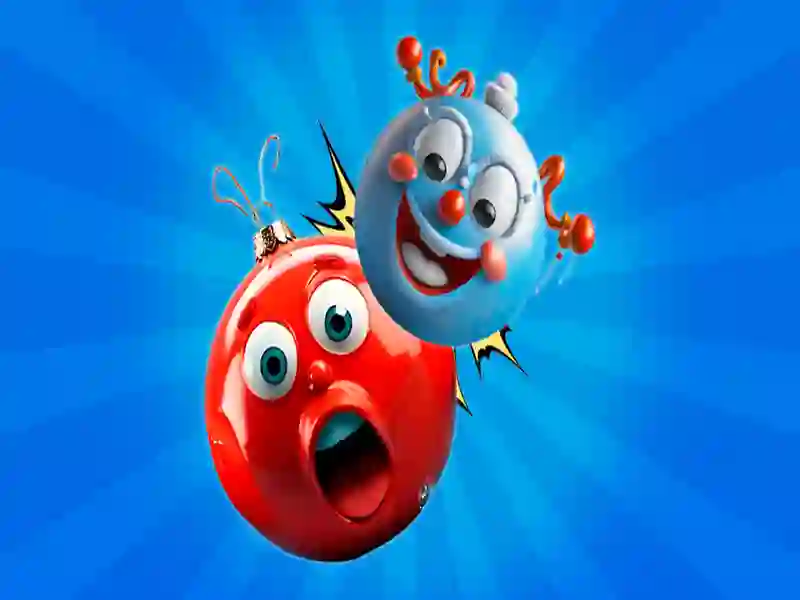 Spel Slå samman bollar Nyårsleksaker i 3D! på nätet