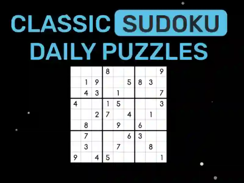 Spel Klassiska Sudoku Daily Puzzles på nätet