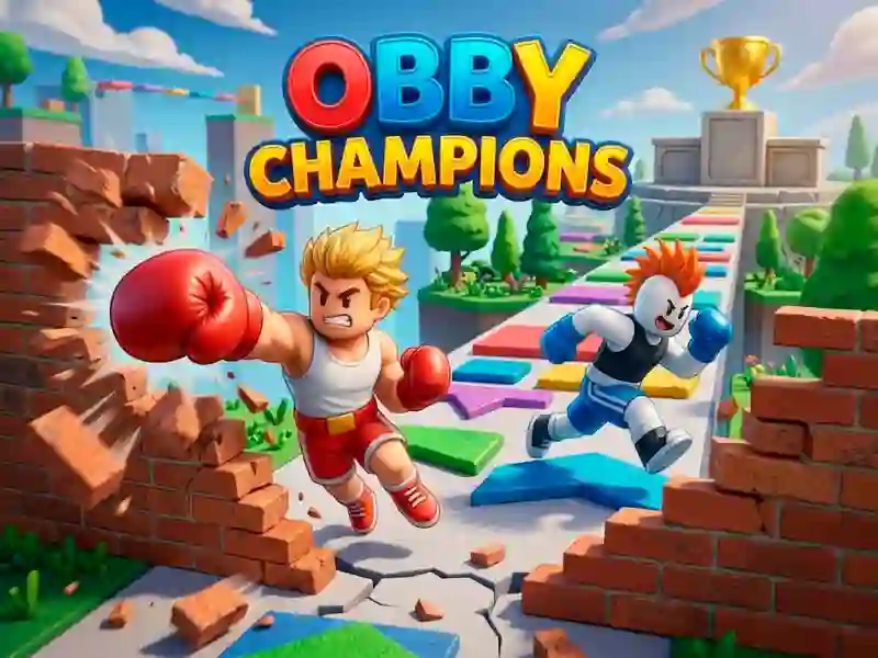 Spel Obby Champions på nätet
