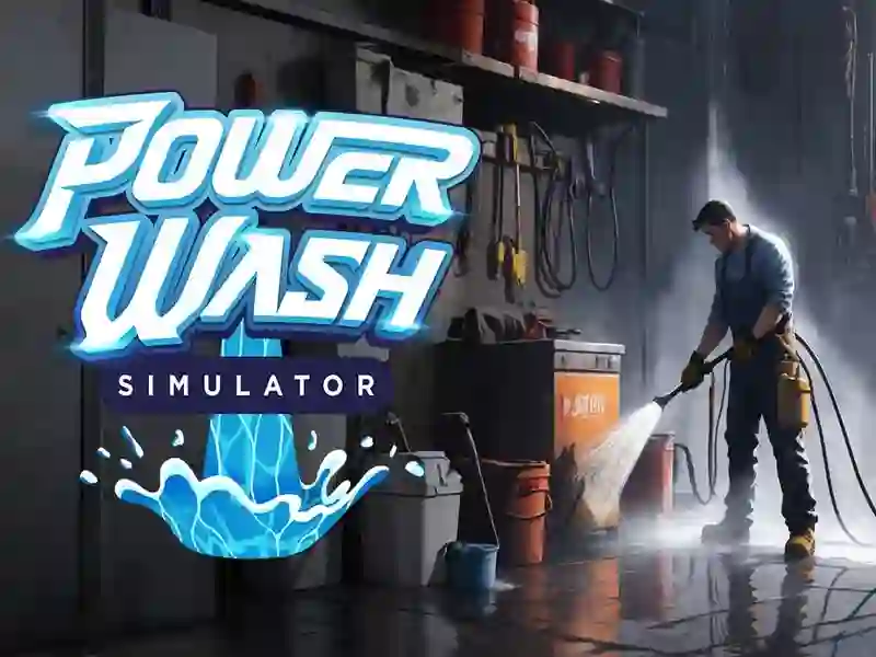 Spel Powerwash -simulator på nätet