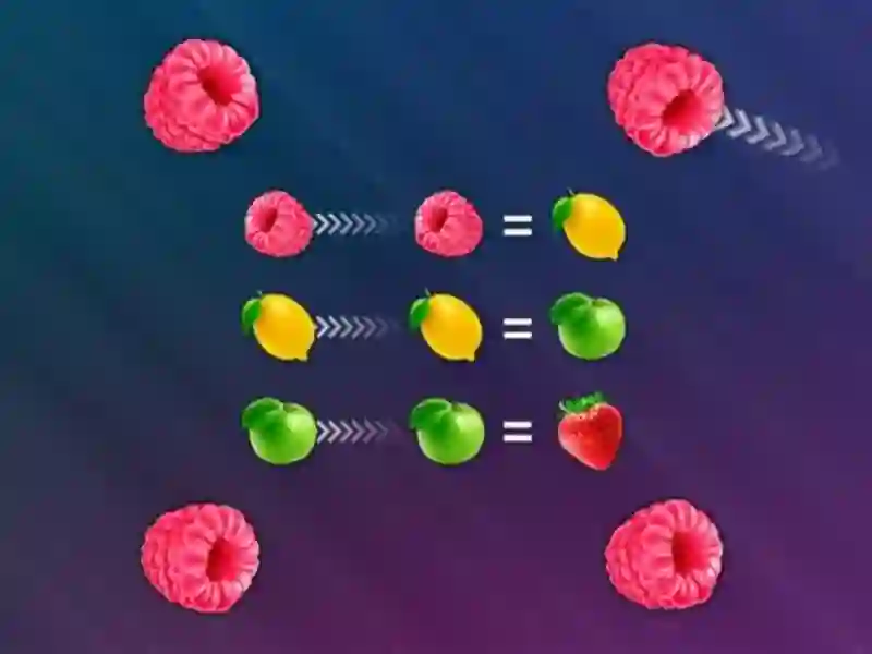 Spel Slå samman Gravity Fruits på nätet