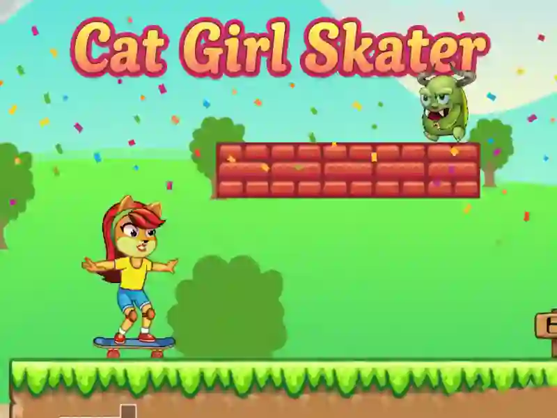 Spel Cat Girl Skater på nätet