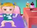 Spel Baby Hazel Blir Sjuk på nätet