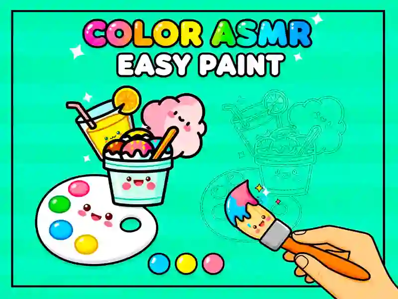 Spel Färg Asmr Easy Paint på nätet