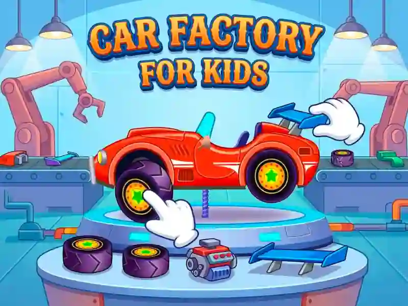 Spel Car Factory For Kids på nätet