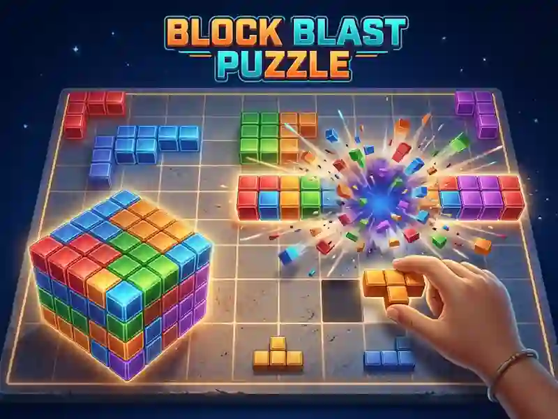 Spel Block Blast Puzzle på nätet