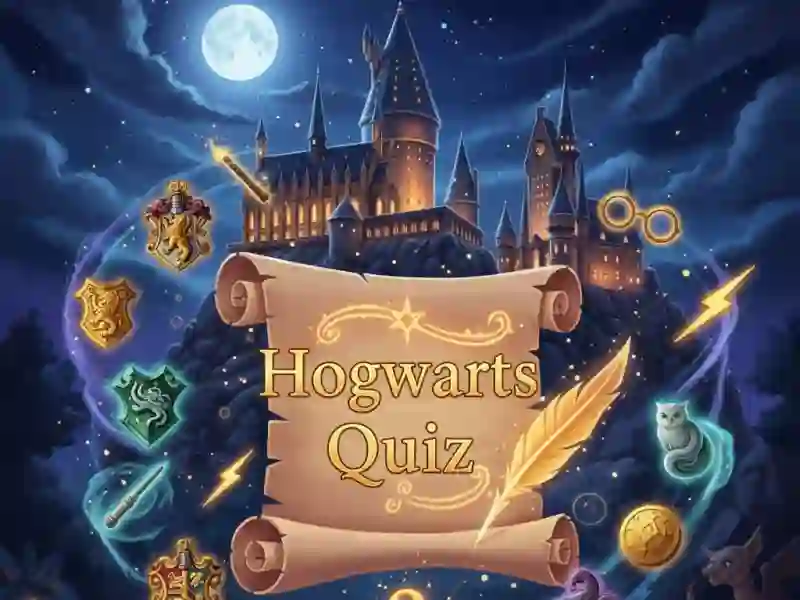 Spel Hogwarts Quiz på nätet