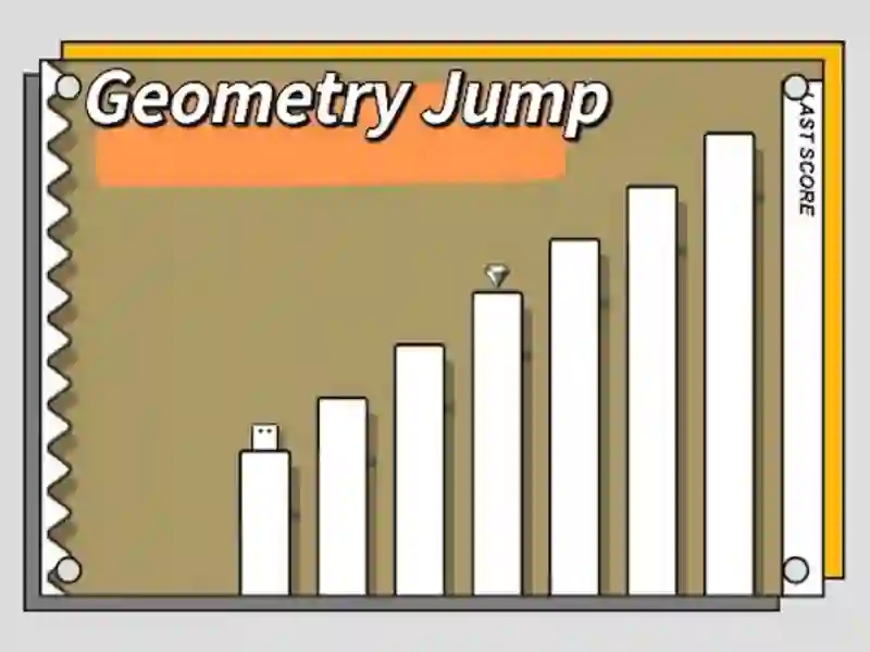 Spel Geometryjump på nätet