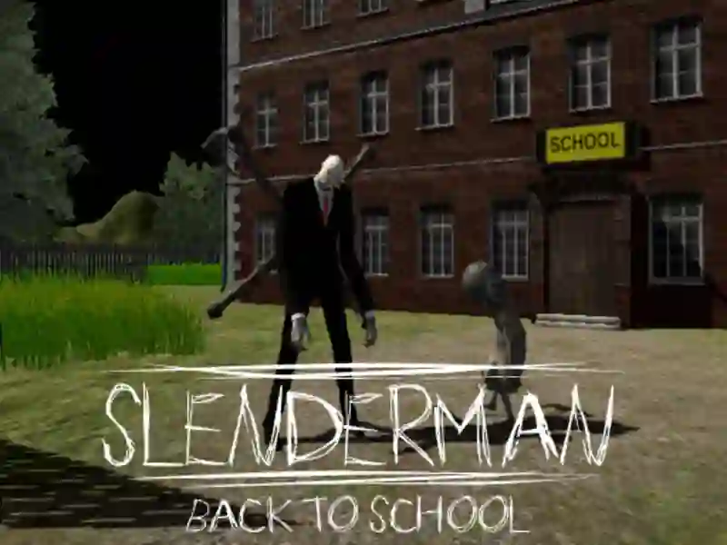Spel Slenderman tillbaka till skolan på nätet