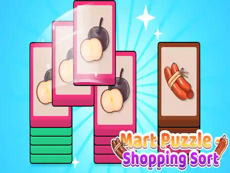 Spel Mart Puzzle Shopping Sort på nätet