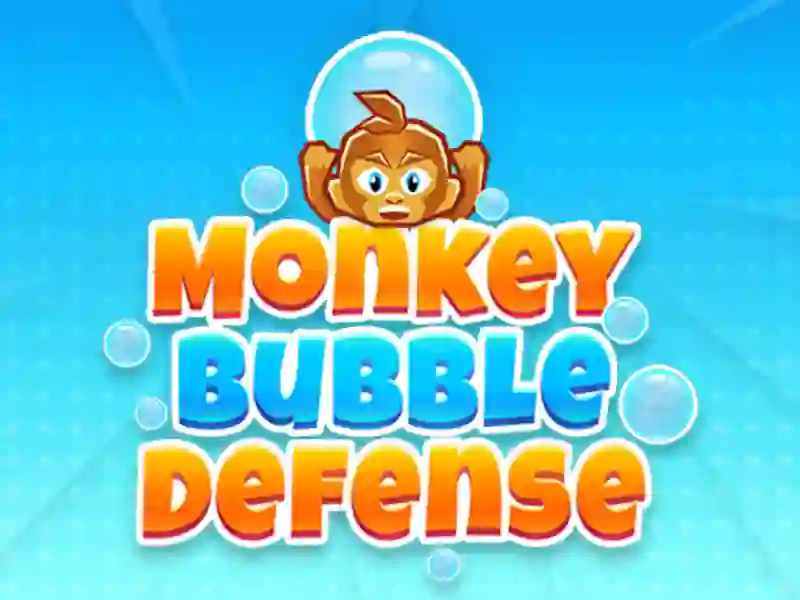 Spel Monkey Bubble Defense på nätet
