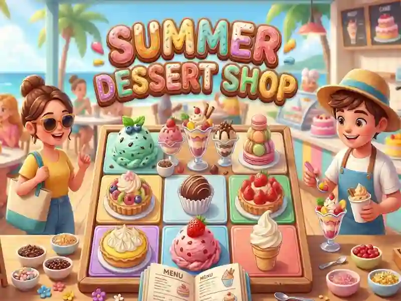 Spel Sommar dessert butik på nätet