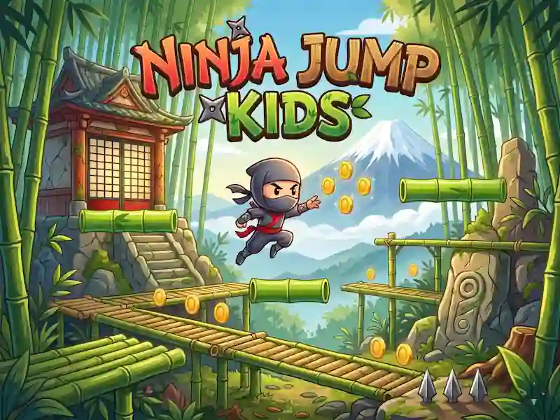 Spel Ninja Jump Kids på nätet