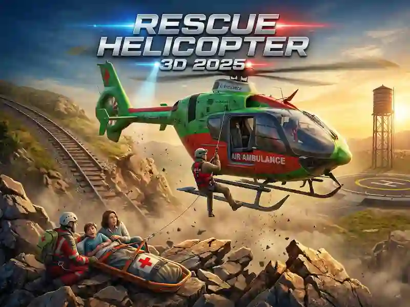 Spel Rescue Helicopter 3d 2025 på nätet