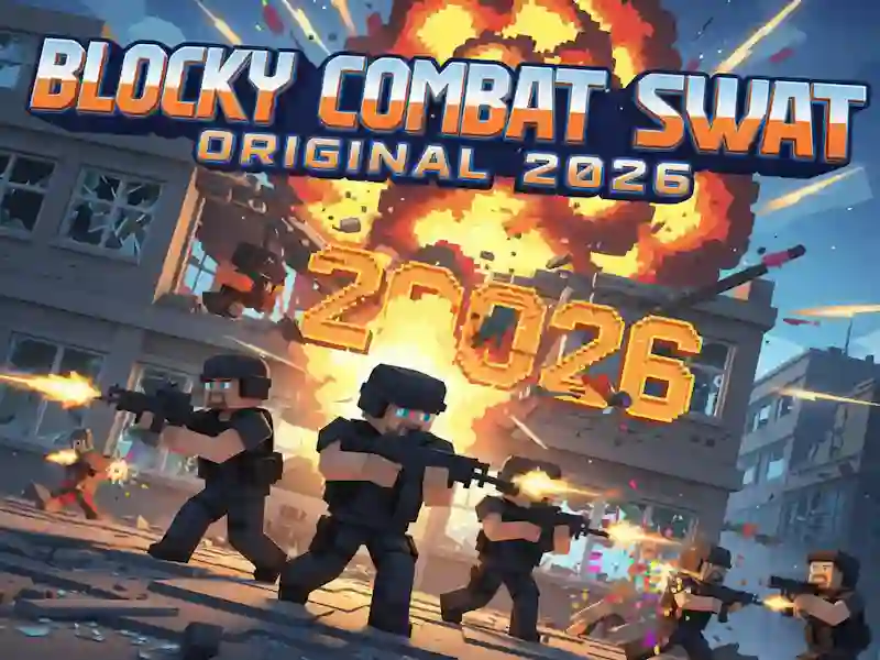Spel Blocky Combat Swat Original 2026 på nätet